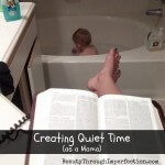 Creating quiet time