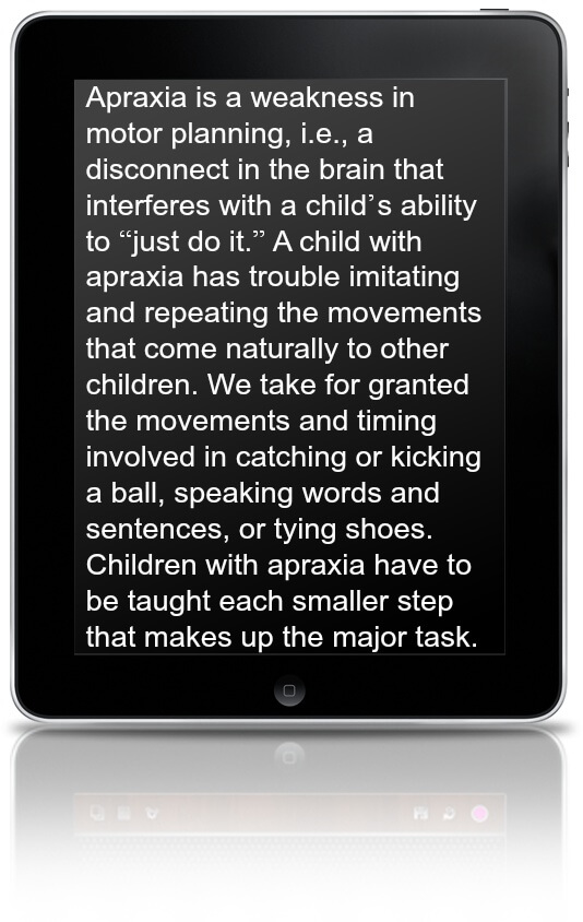 What is Apraxia?