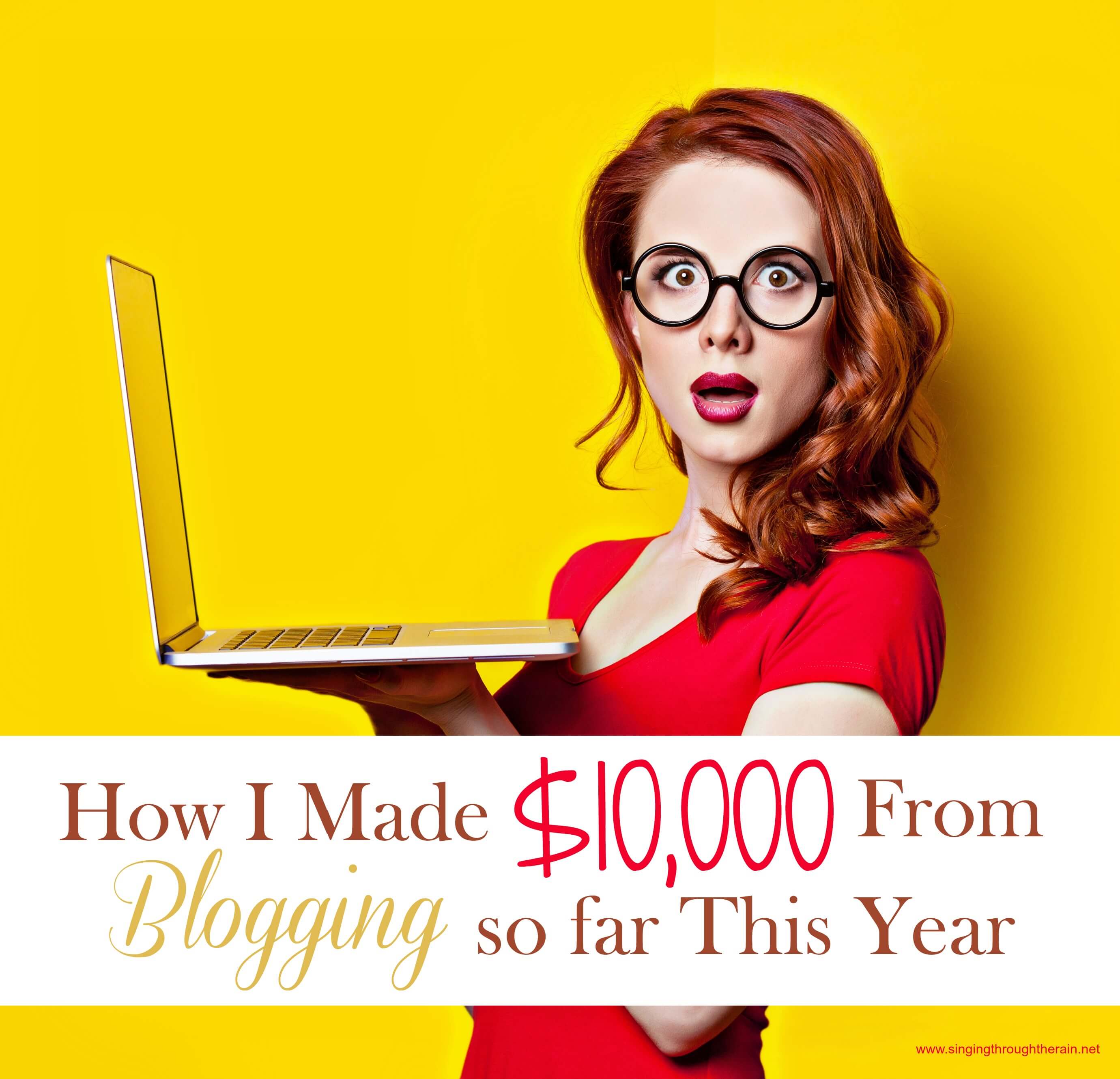 How I Made $10,000 From Blogging so far This Year