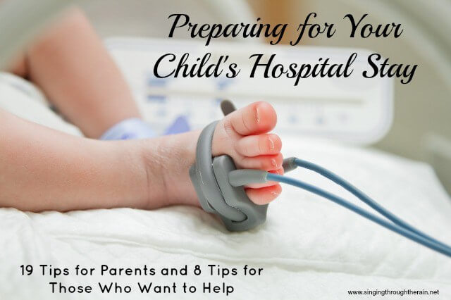 Preparing for Your Child's Hospital Stay