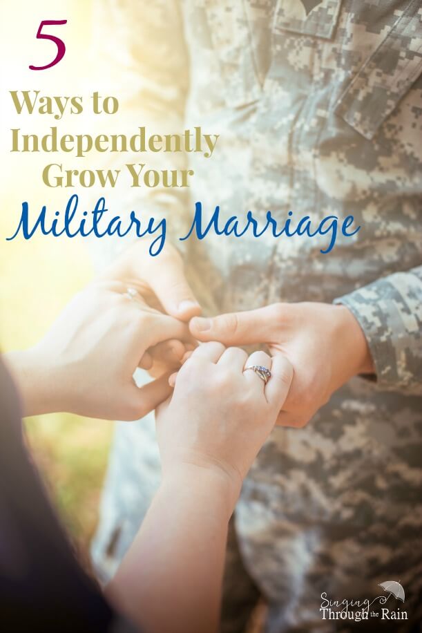 5 Ways to Independently Grow Your Military Marriage