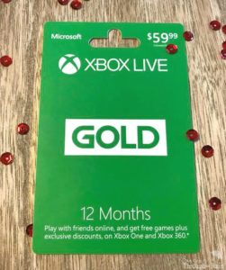 xbox live gift card | Singing Through the Rain