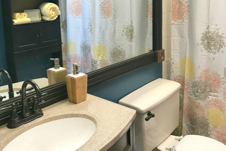 Spring Bathroom Refresh: How to Paint a Small Bathroom